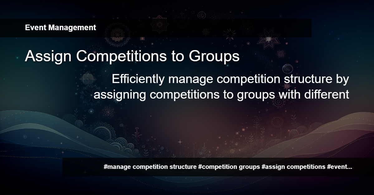 Manage Competition Structure Page