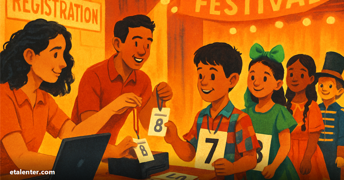 How to Generate Chest Numbers and ID Cards for a Competition