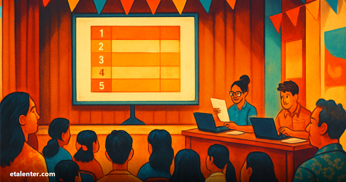 How to Publish Competition Results Online