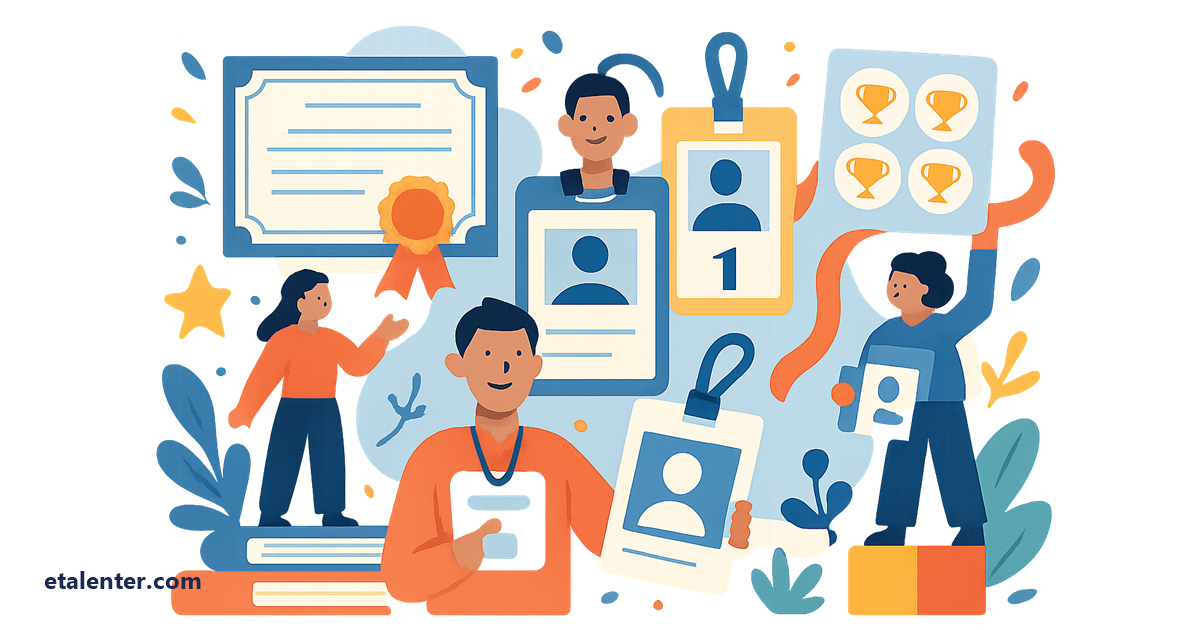 Competition Certificate & ID Card Generator