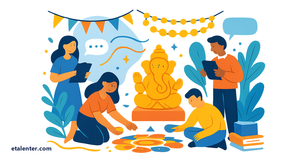 Ganeshotsav Competition Software: Rangoli, Decoration & Idol-Making Contests