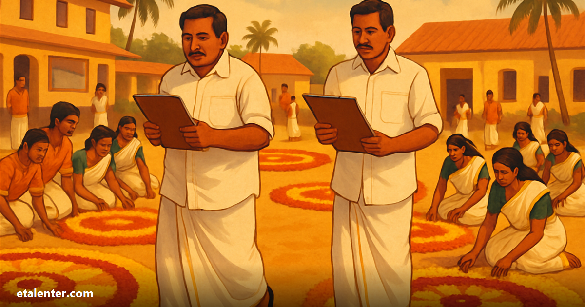 Onam Competitions: Pookalam & Thiruvathira Judging Criteria + Score Sheets