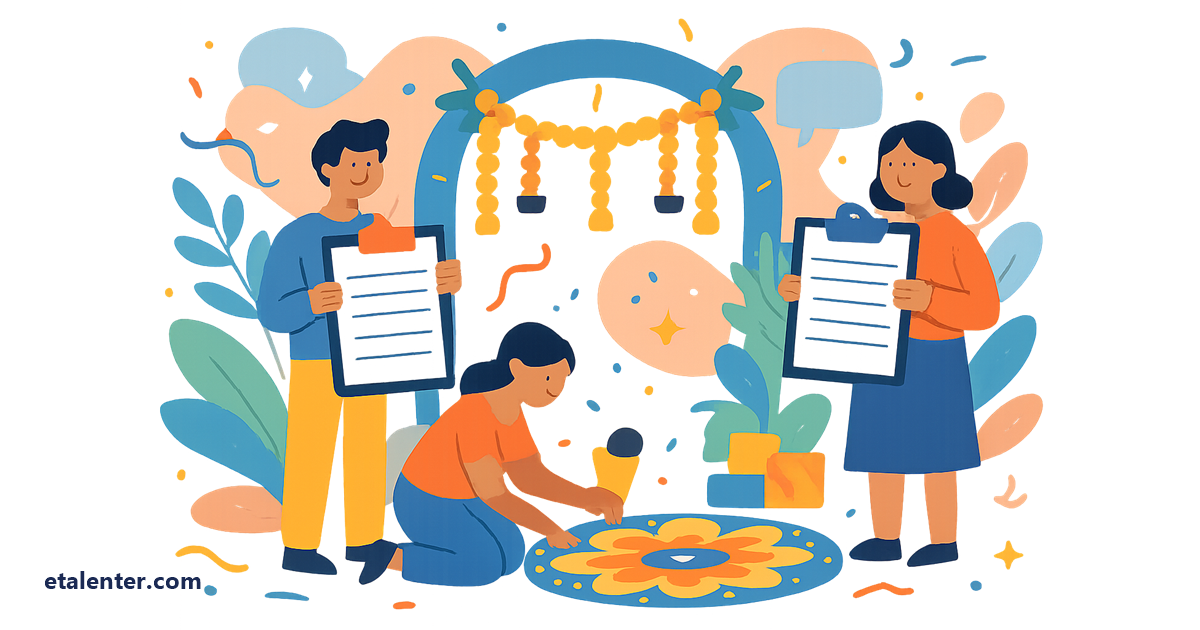 Rangoli & Ganeshotsav Competition Judging Criteria + Score Sheet