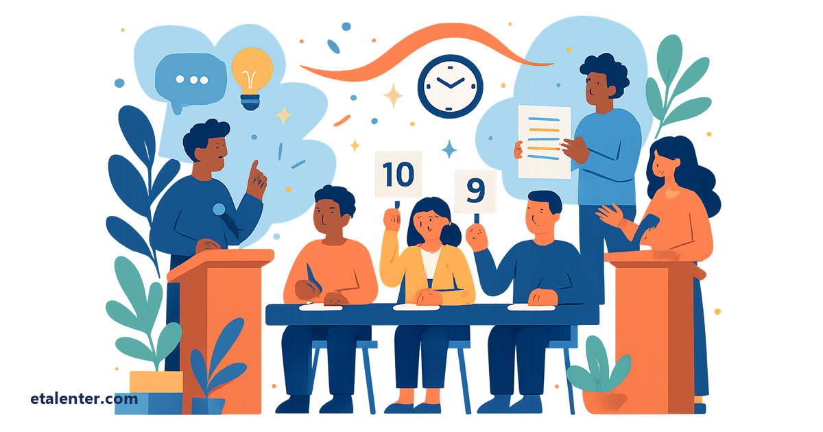 Debate Competition Judging Criteria: Rubric, Score Sheet & Rules