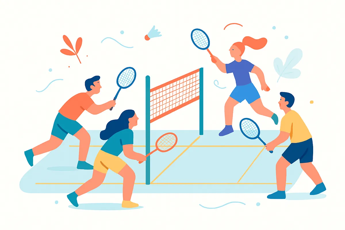Shuttle Badminton Doubles Competition: What It Is, Where It's Run and How It's Judged