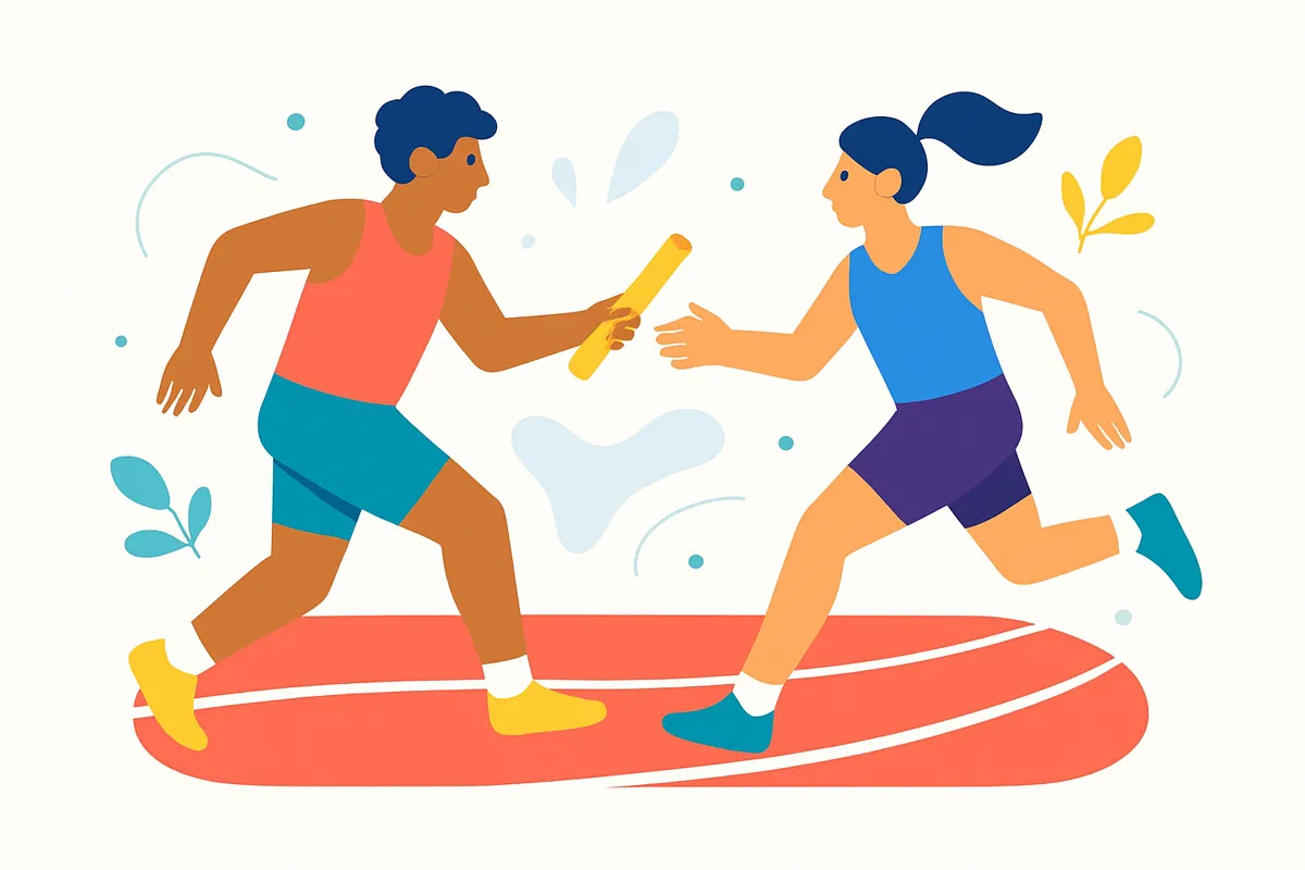 Sprint 4x100 meter Relay Competition: What It Is, Where It's Run and How It's Judged