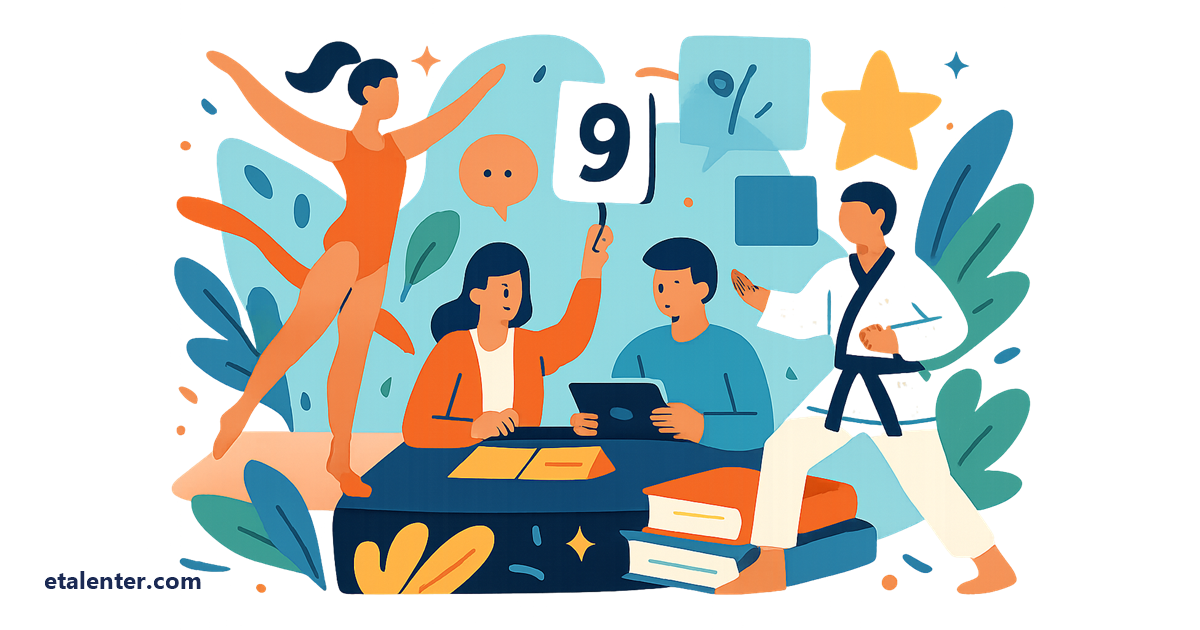 Judged Sports Scoring Software: Gymnastics, Cheerleading & Martial-Arts Forms