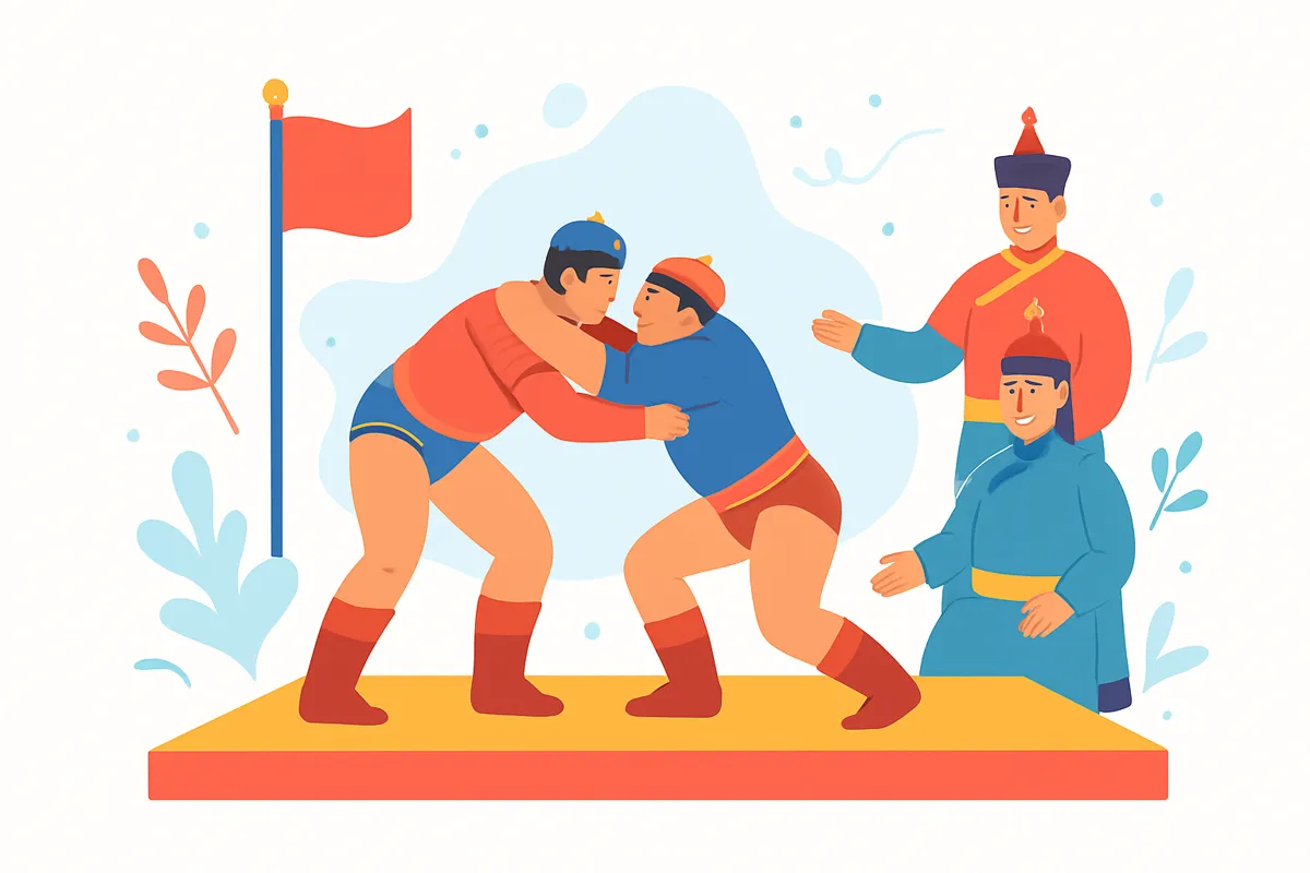 Wrestling (Bökh) Competition: What It Is, Where It's Run and How It's Judged