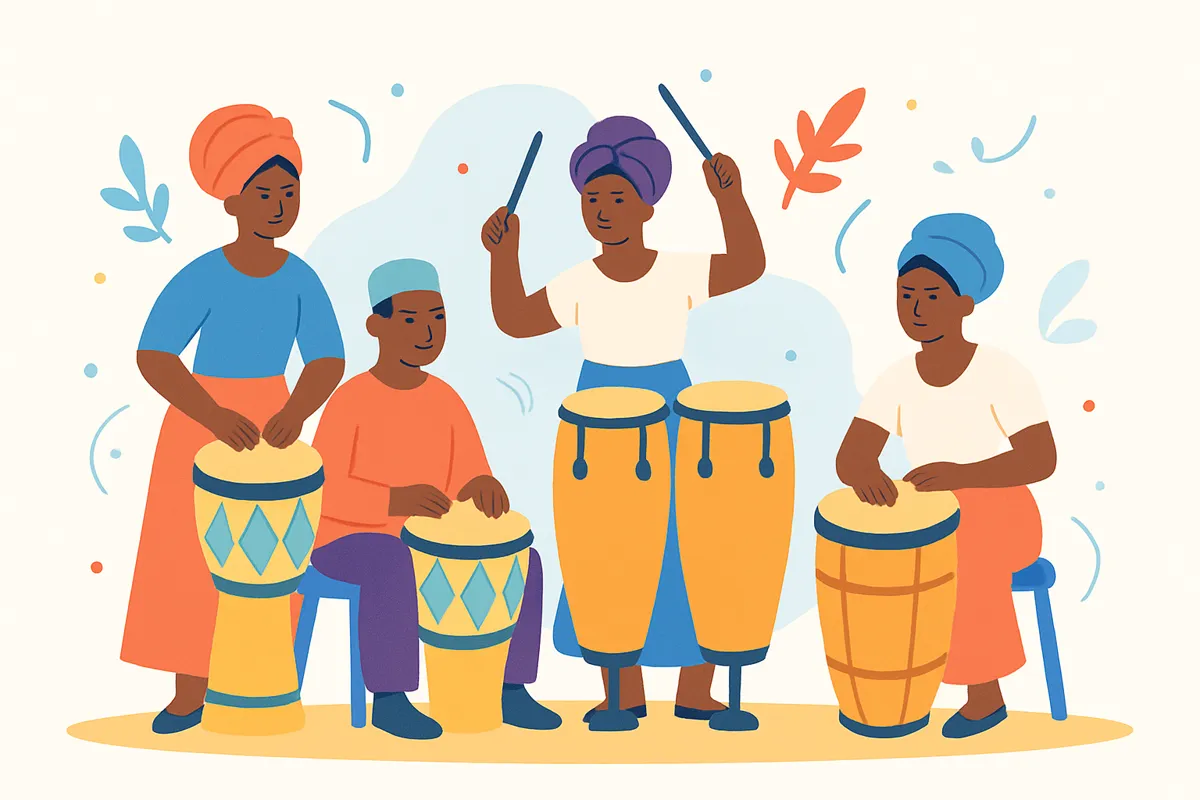 Music – Drum Ensemble – Non Jamaican Rhythms Competition: What It Is, Where It’s Run and How It’s Judged